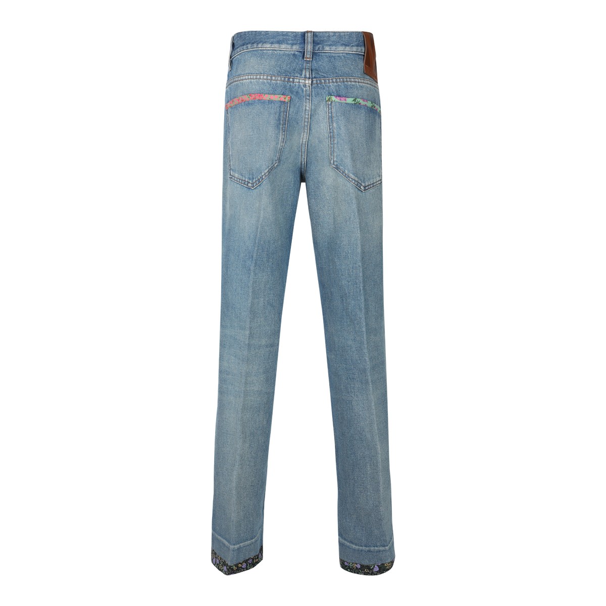BLUE COTTON DENIM JEANS