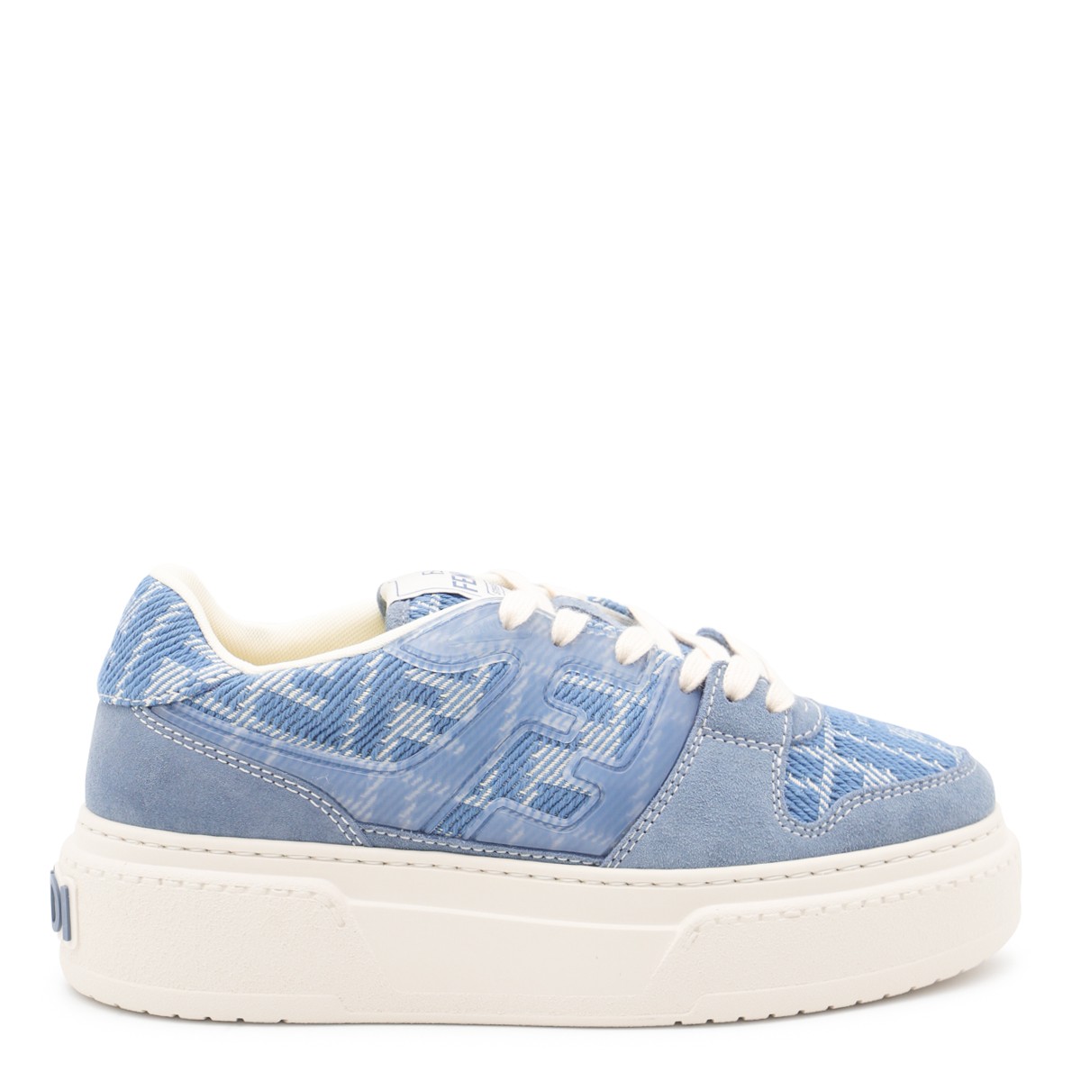 BLUE LEATHER SNEAKERS