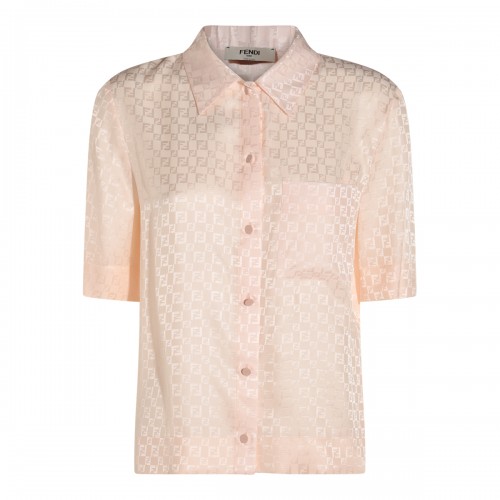 PINK SILK SHIRT