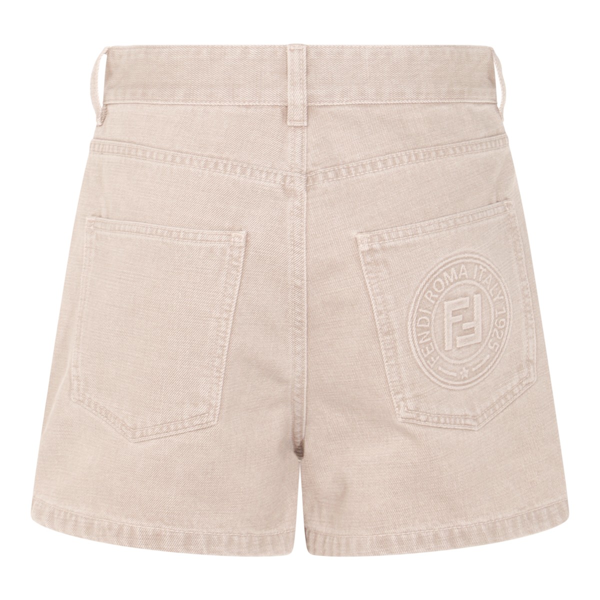 BEIGE COTTON SHORTS BEIGE COTTON SHORTS