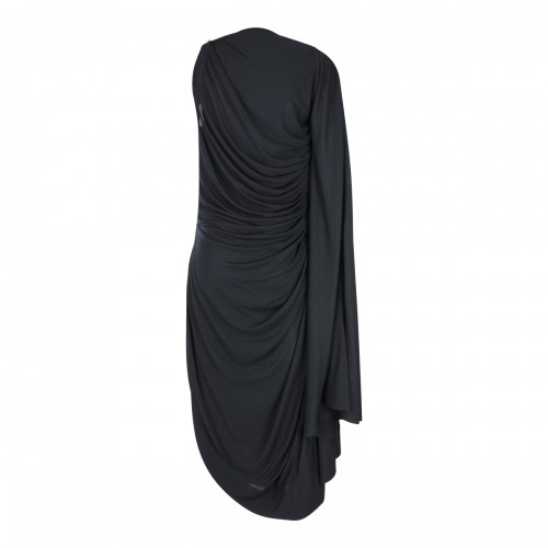 BLACK MIDI DRESS 2