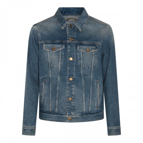 BLUE COTTON DENIM JACKET