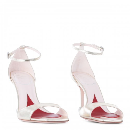 SILVER LEATHER PUMPS 2