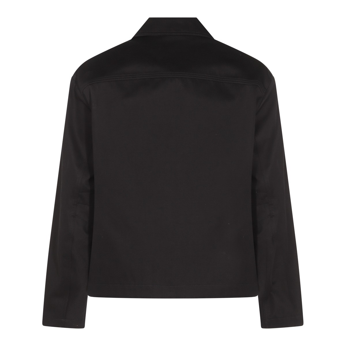 DARK BLUE COTTON CASUAL JACKET