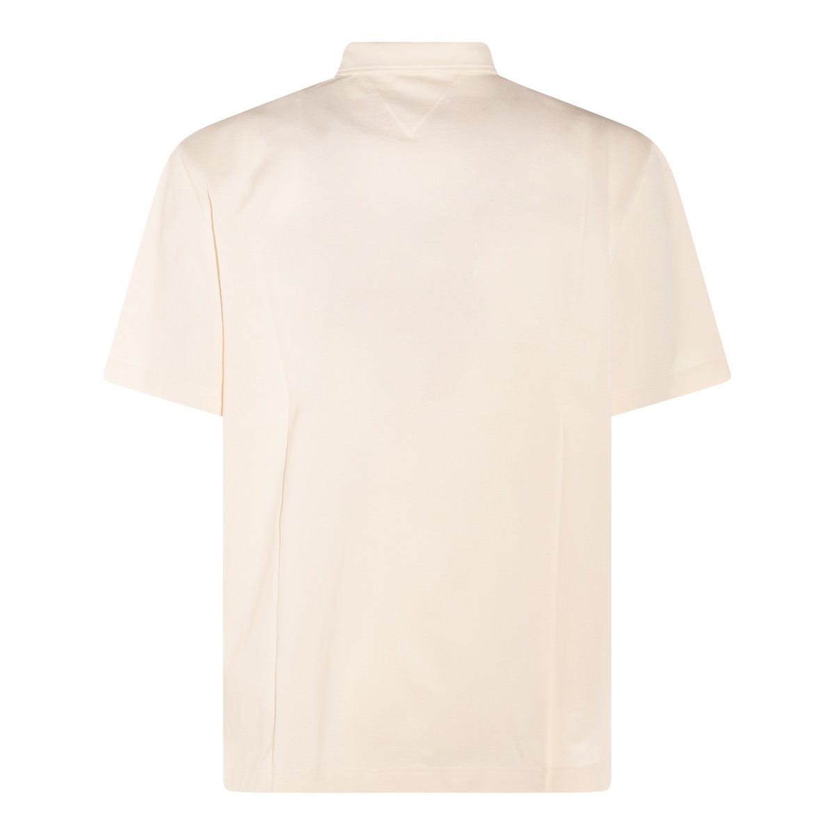 BEIGE COTTON POLO SHIRT