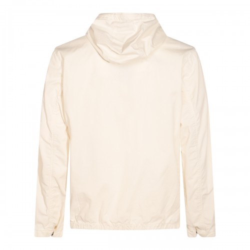 IVORY COTTON CASUAL JACKET