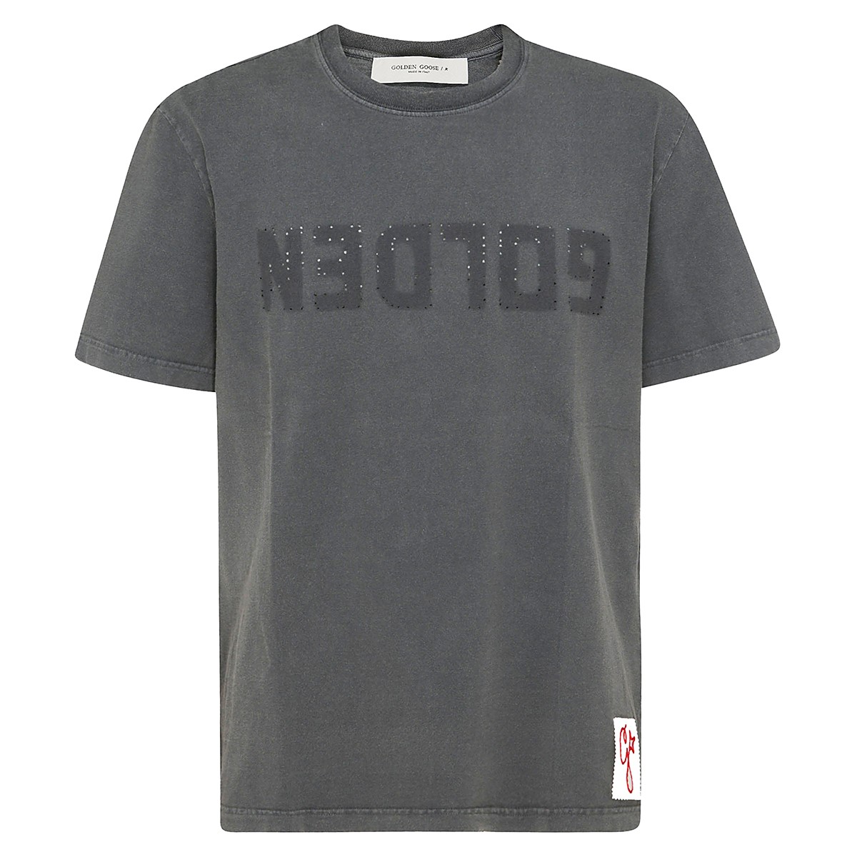 GREY COTTON T-SHIRT