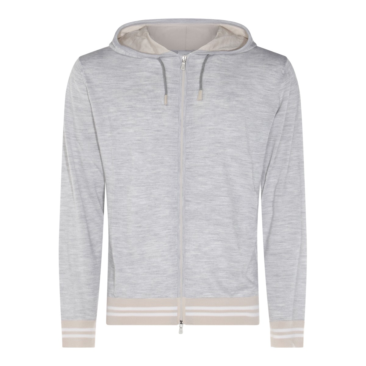 GREY COTTON KNITWEAR