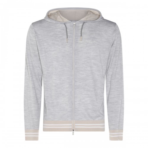 GREY COTTON KNITWEAR