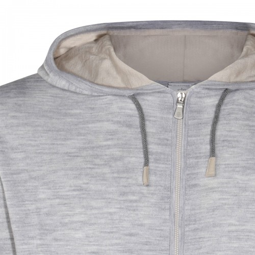 GREY COTTON KNITWEAR