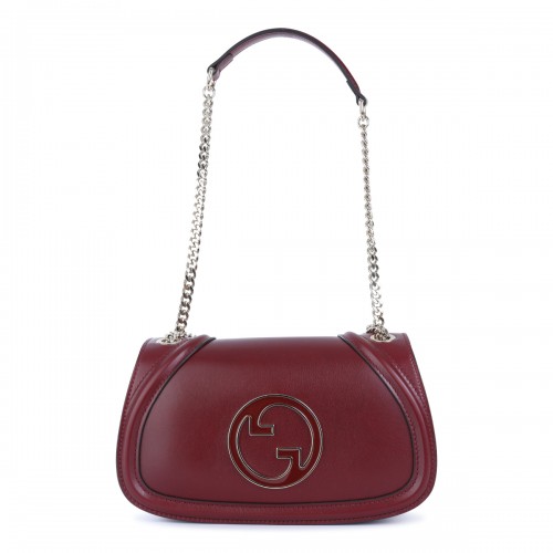 DARK RED LEATHER MEDIUM...