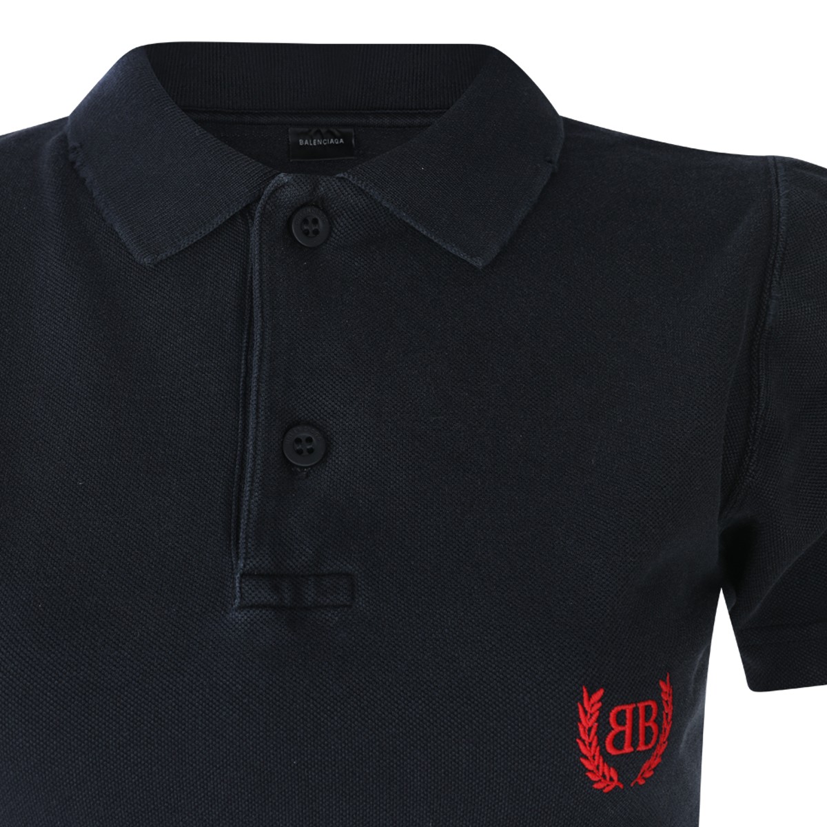 BLACK COTTON MINI DRESS