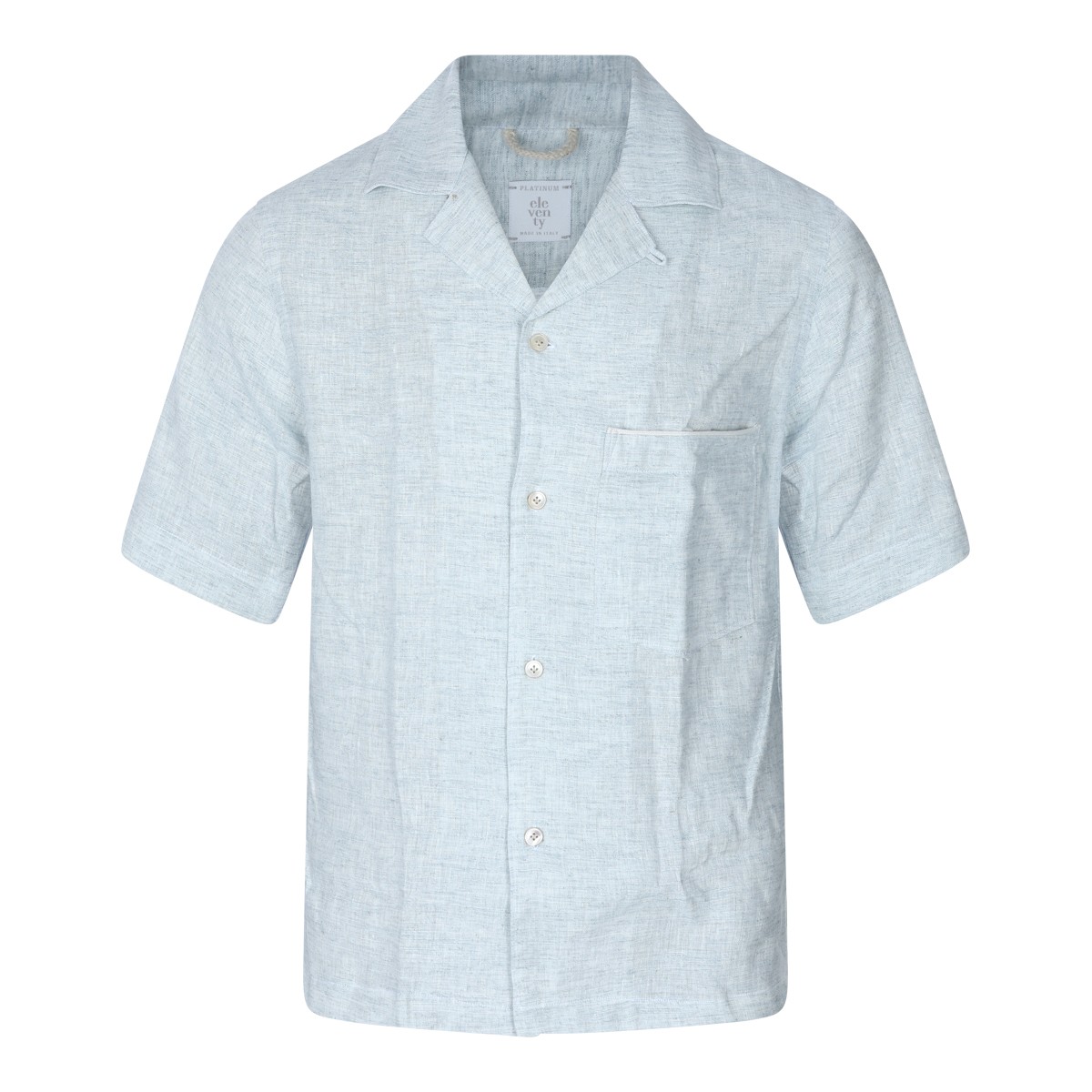 LIGHT BLUE LINEN SHIRT