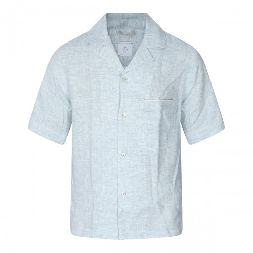 LIGHT BLUE LINEN SHIRT