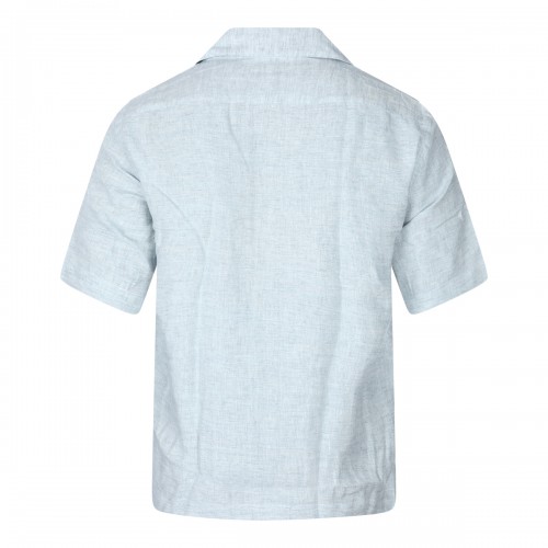 LIGHT BLUE LINEN SHIRT