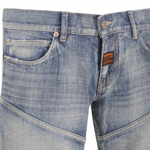 LIGHT BLUE COTTON JEANS