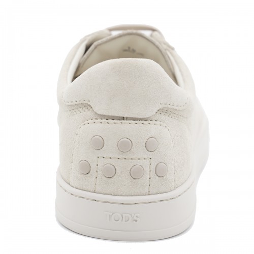 WHITE LEATHER SNEAKERS