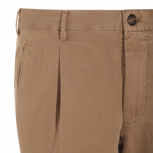 BEIGE COTTON PANTS