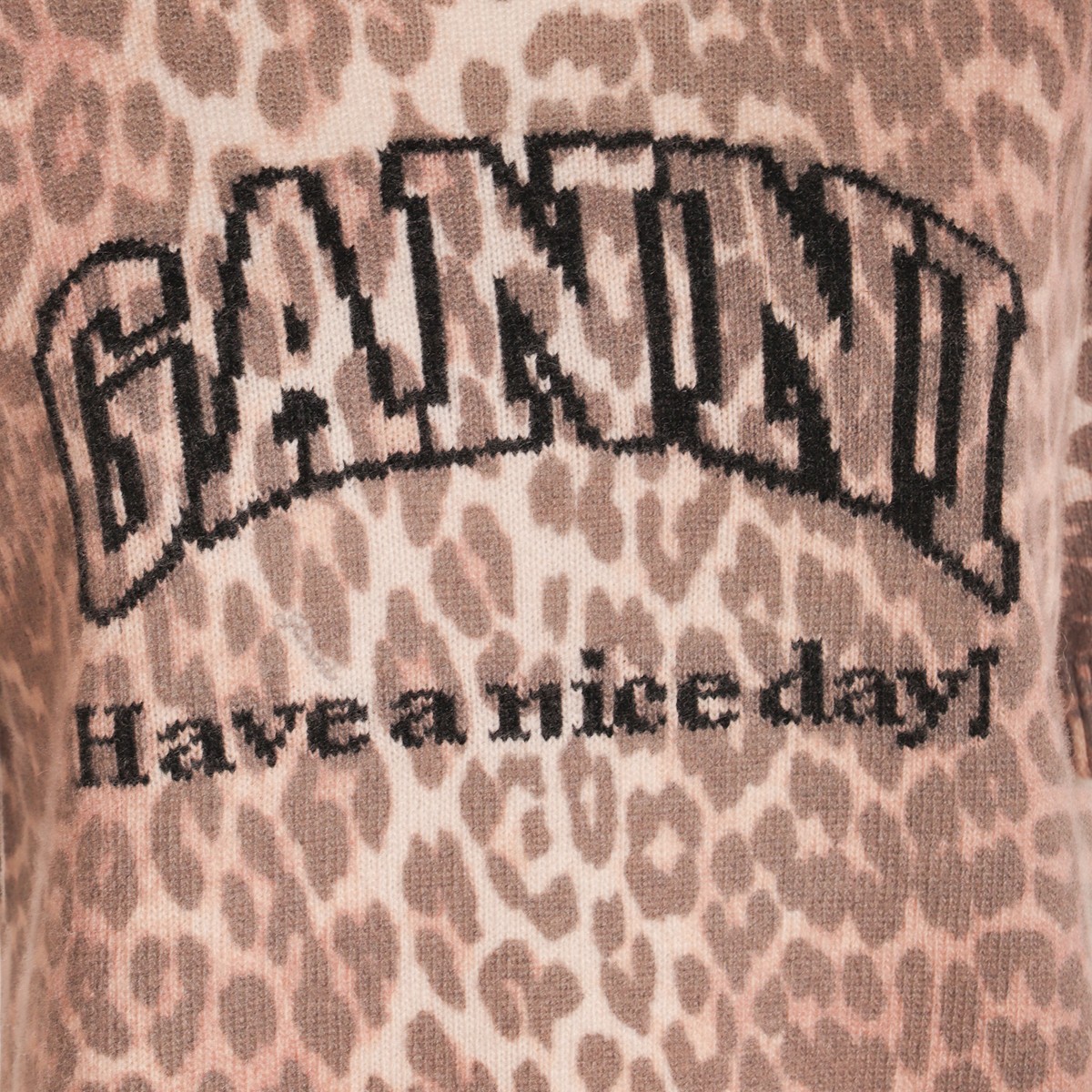 LEOPARD WOOL KNITWEAR