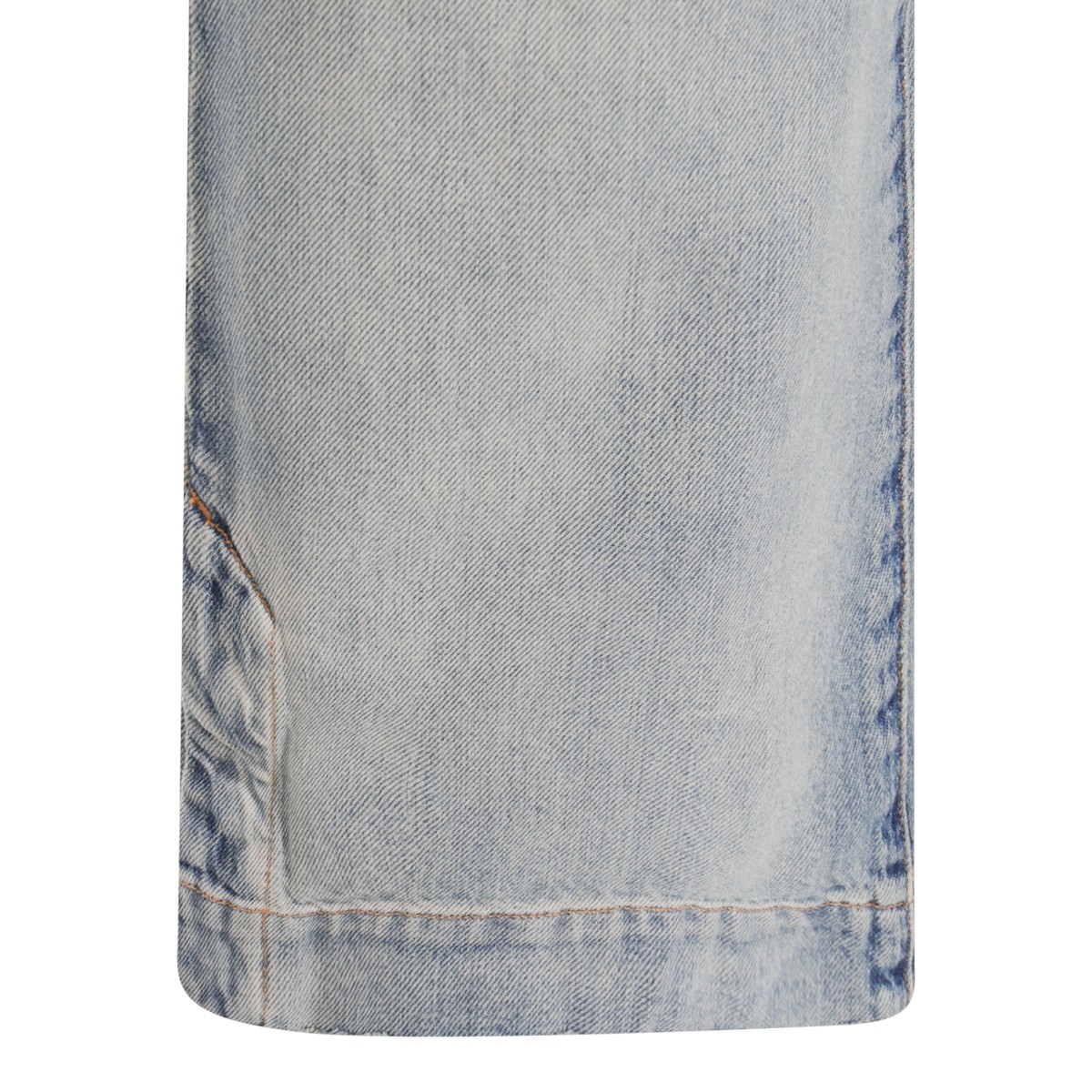 LIGHT BLUE COTTON JEANS