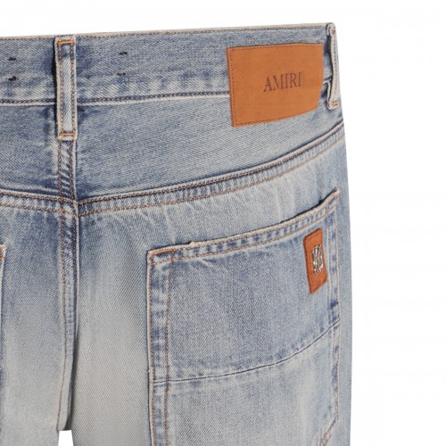 LIGHT BLUE COTTON JEANS