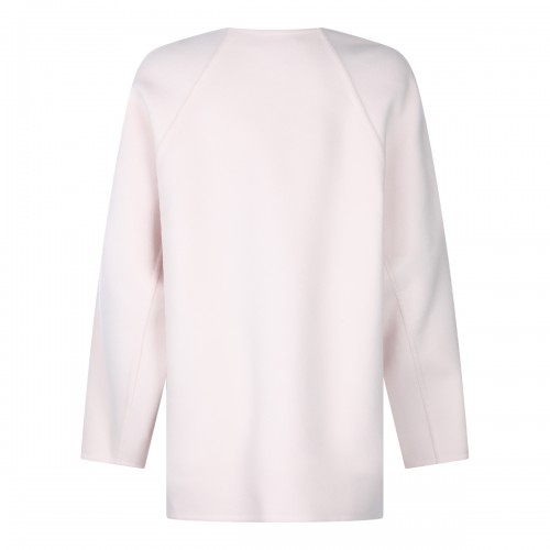 LIGHT PINK WOOL COAT