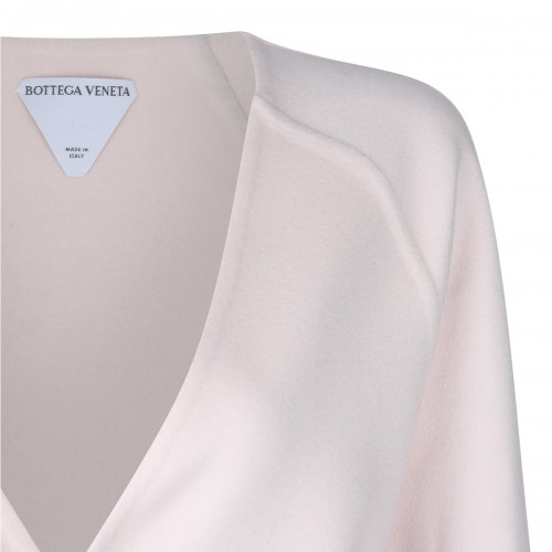 LIGHT PINK WOOL COAT