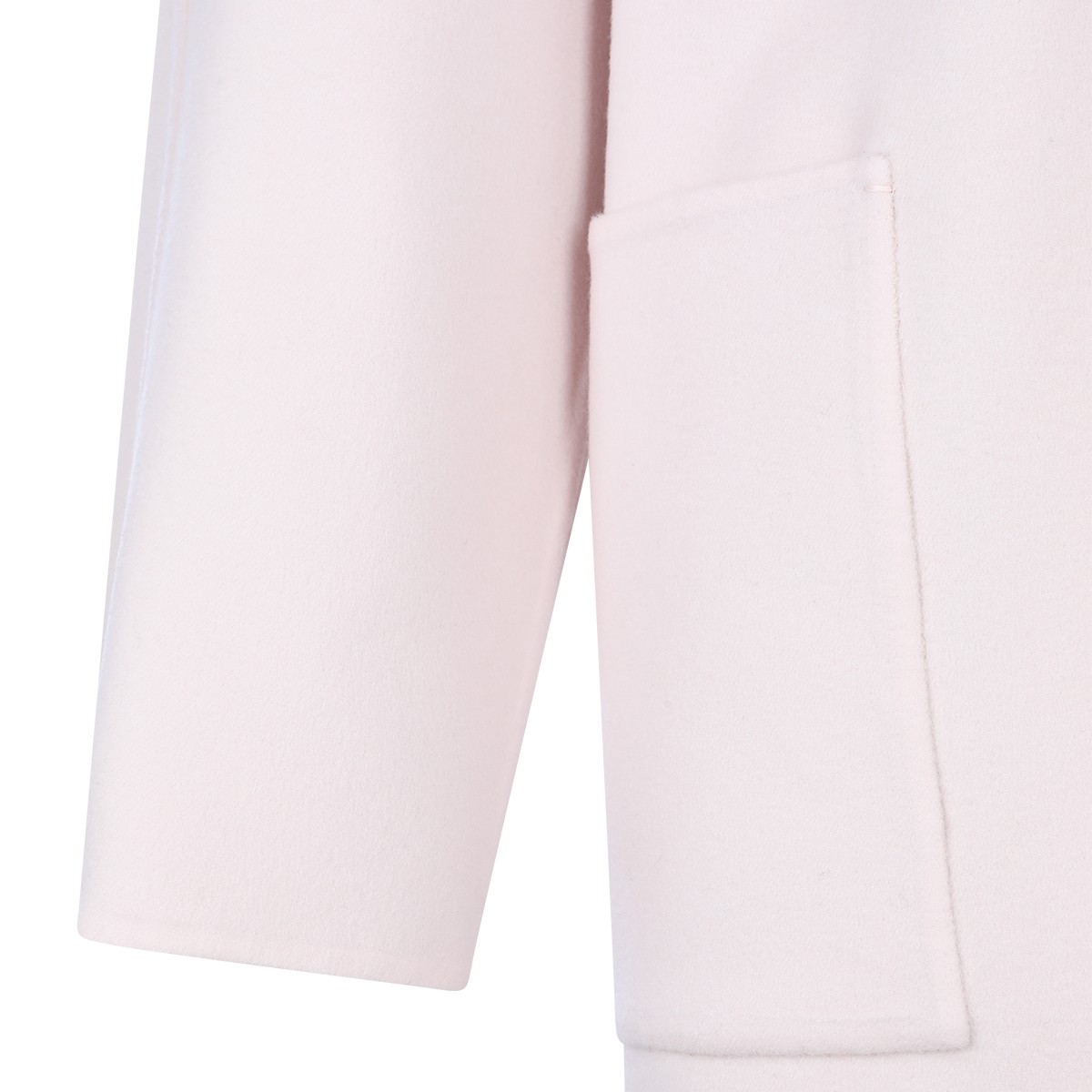 LIGHT PINK WOOL COAT LIGHT PINK WOOL COAT
