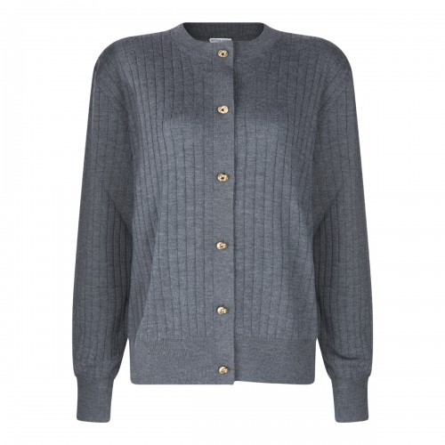 GREY WOOL KNITWEAR