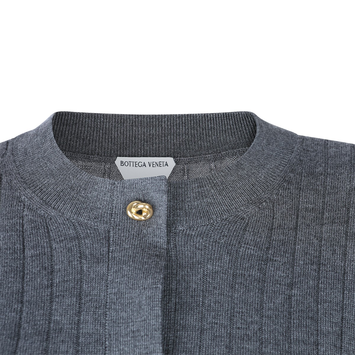 GREY WOOL KNITWEAR