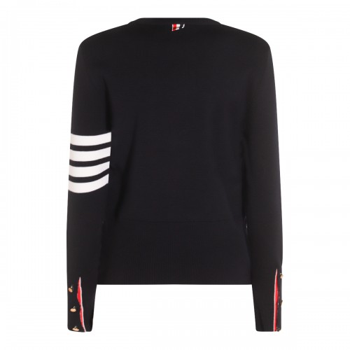 NAVY WOOL KNITWEAR