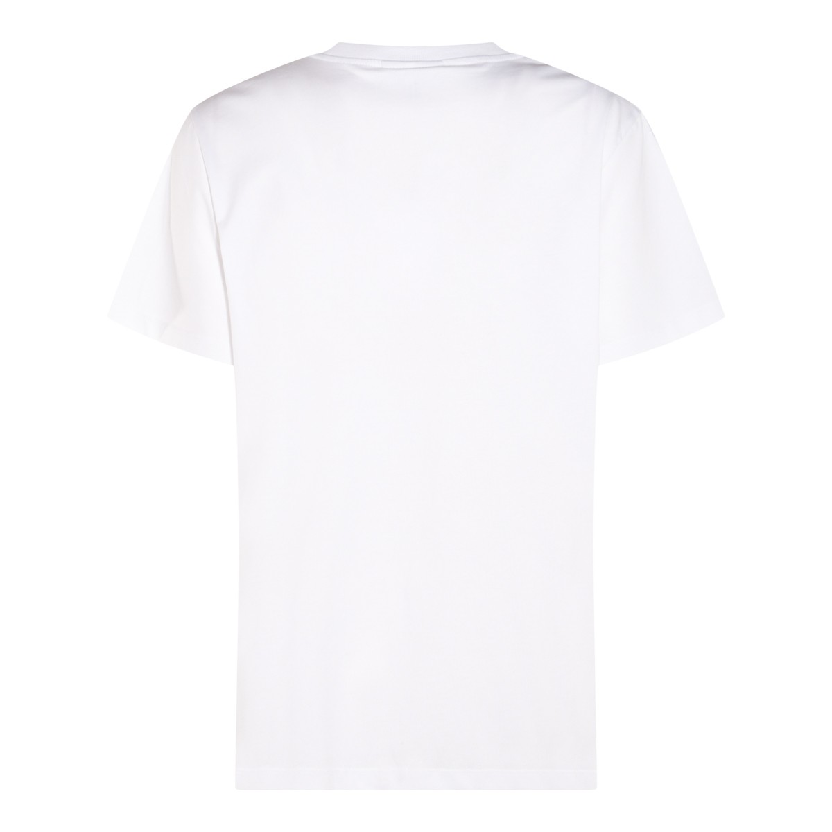 WHITE COTTON T-SHIRT