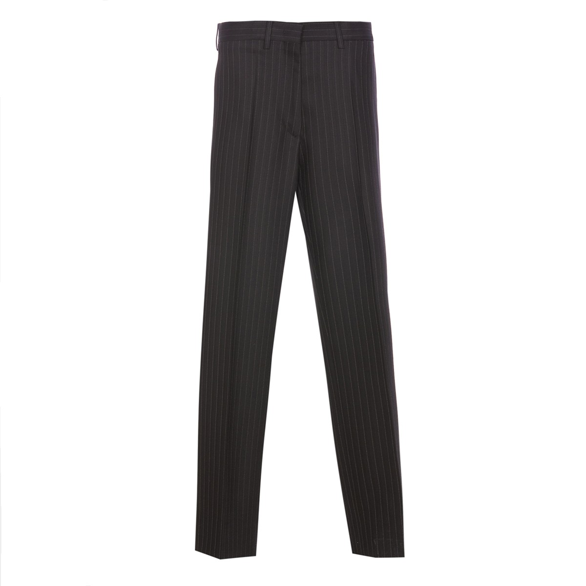 BLACK WOOL PANT