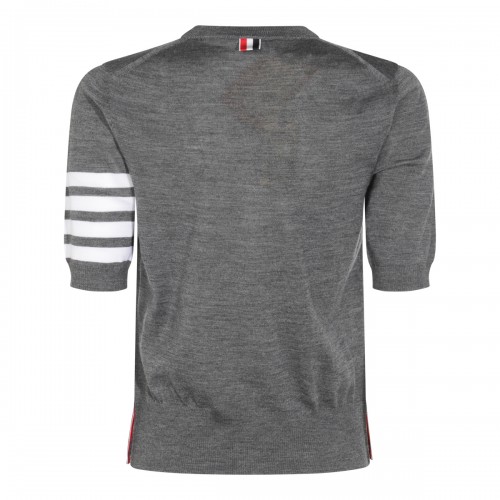 GREY WOOL KNITWEAR