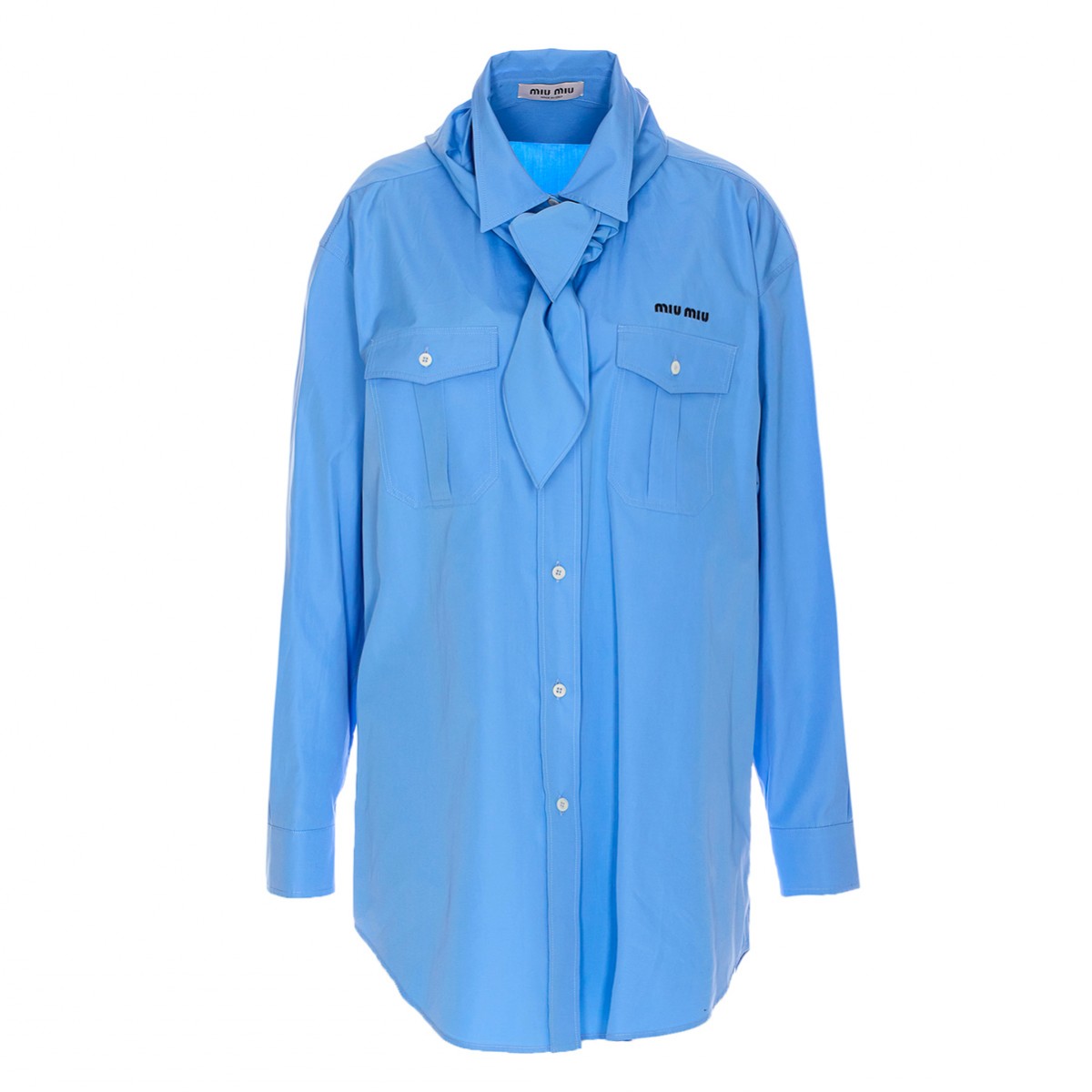BLUE COTTON SHIRT