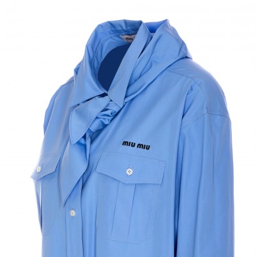 BLUE COTTON SHIRT