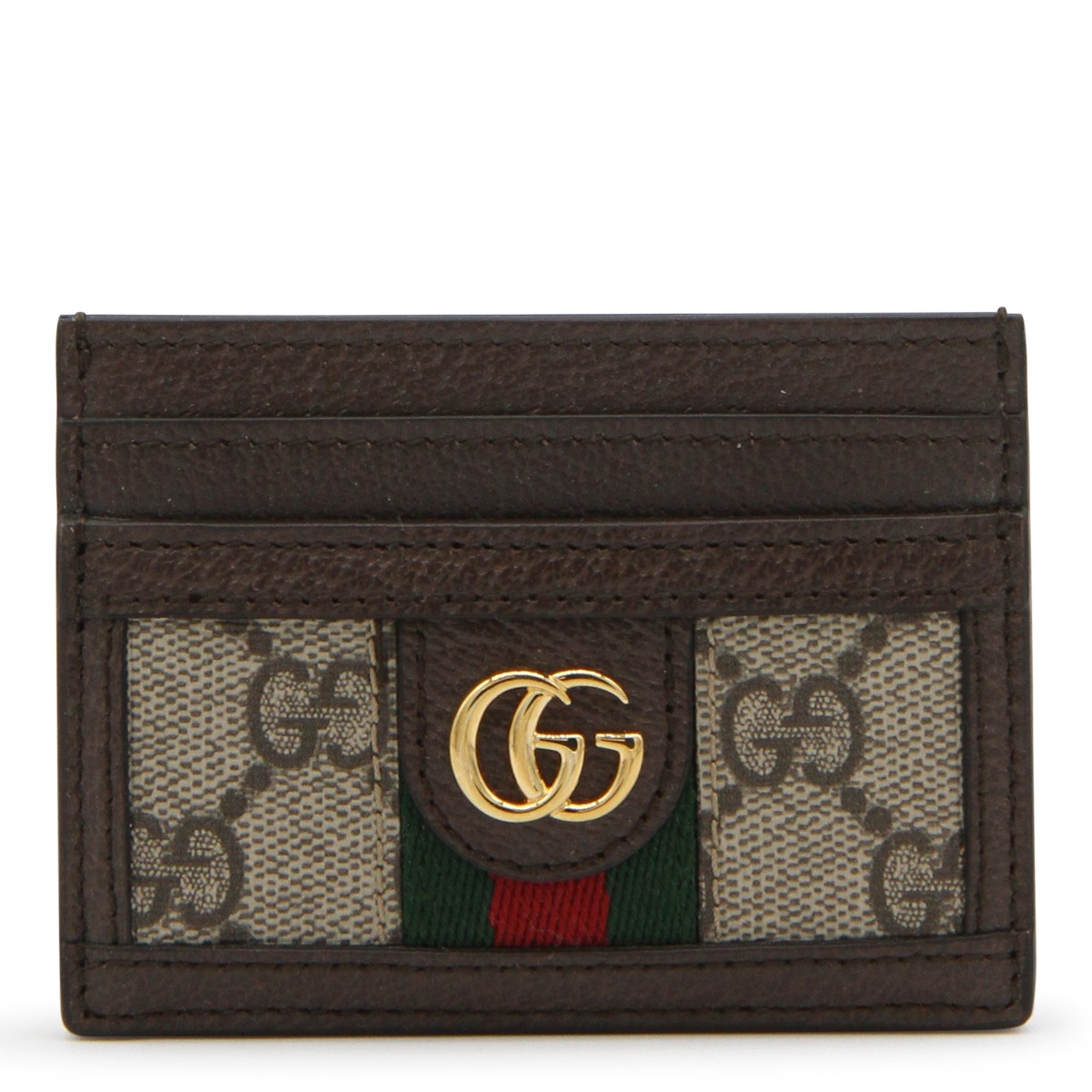 BROWN OPHIDIA CARD HOLDER