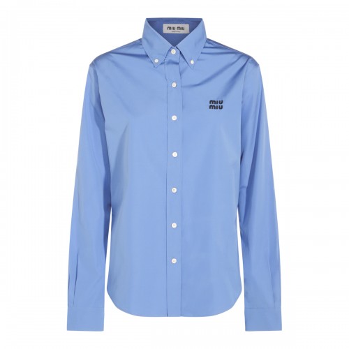 BLUE COTTON SHIRT