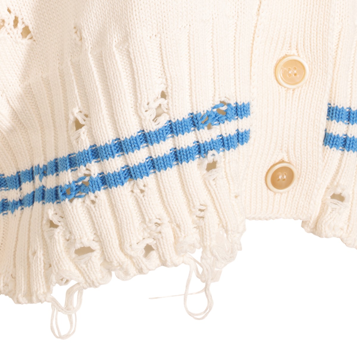 WHITE COTTON KNITWEAR