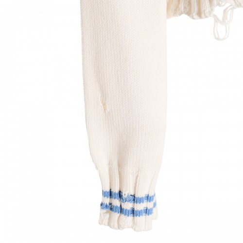 WHITE COTTON KNITWEAR