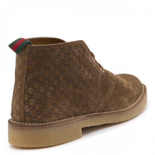 BROWN LEATHER BOOTS