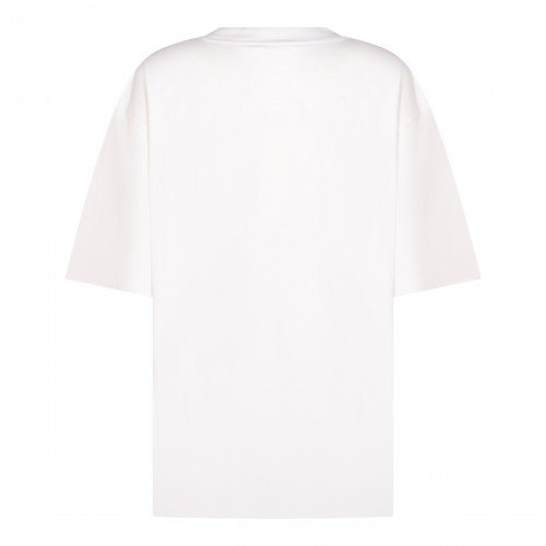 WHITE COTTON T-SHIRT
