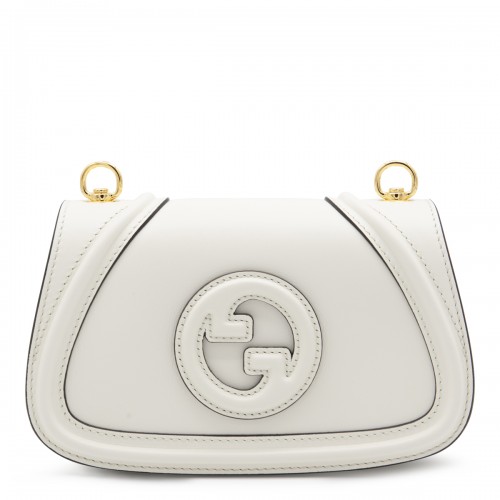 WHITE LEATHER BLONDIE...