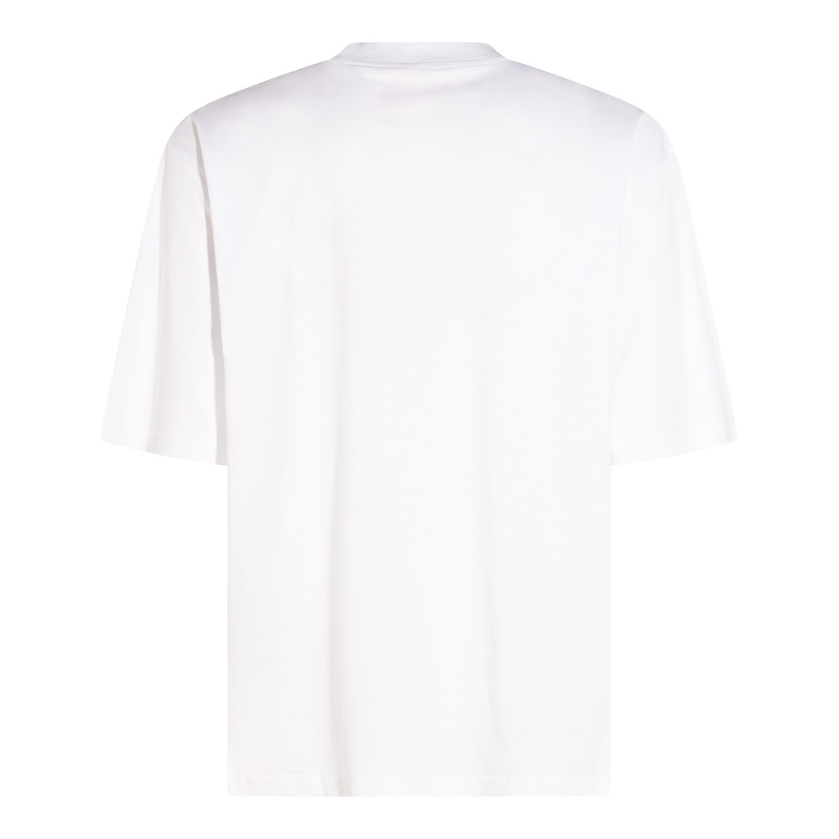 WHITE COTTON T-SHIRT