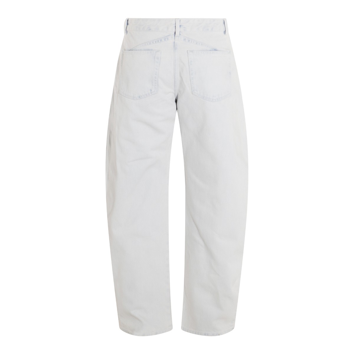 LIGHT BLUE COTTON DENIM JEANS LIGHT BLUE COTTON DENIM JEANS