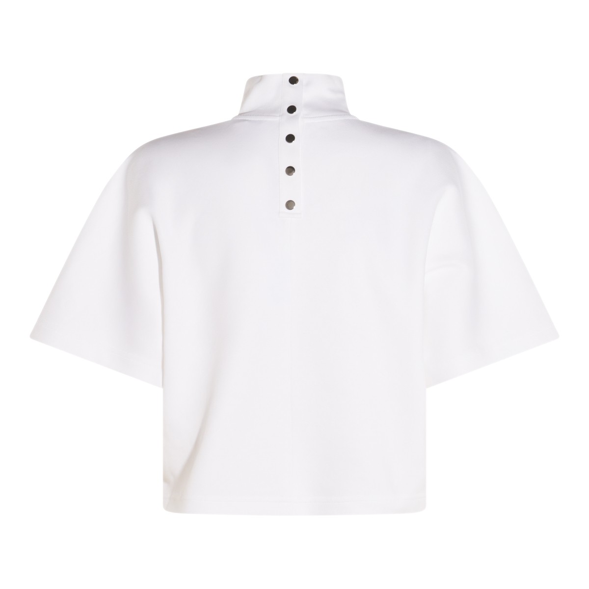 WHITE COTTON T-SHIRT