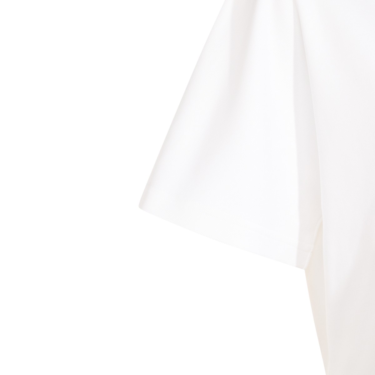 WHITE COTTON T-SHIRT