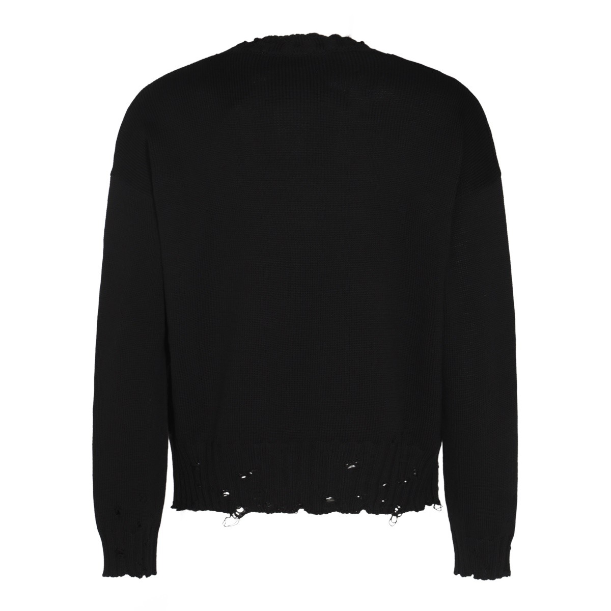 BLACK COTTON KNITWEAR