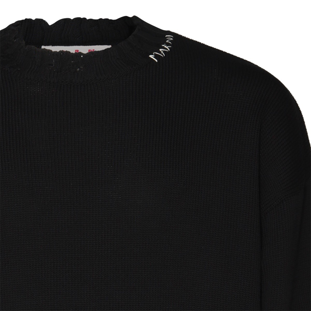 BLACK COTTON KNITWEAR