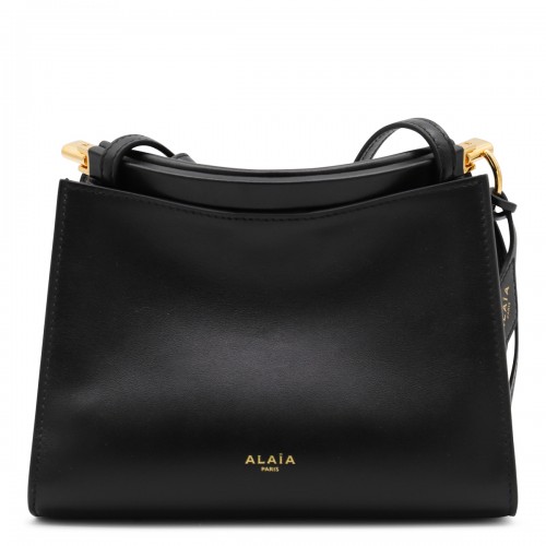 BLACK LEATHER SMALL SQUARE...